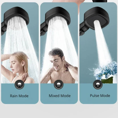 Adjustable Three-Mode Shower Head