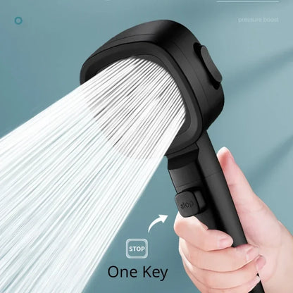 Adjustable Three-Mode Shower Head