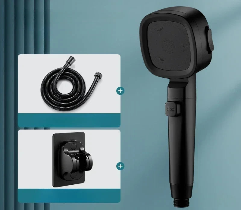 Adjustable Three-Mode Shower Head